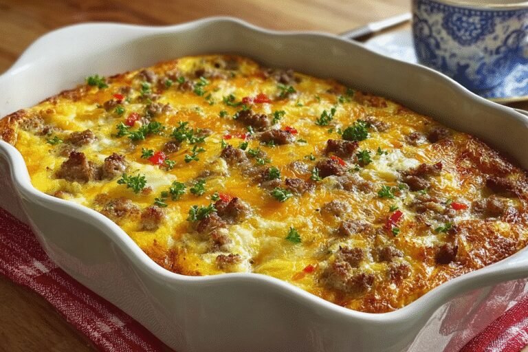 Pioneer Woman Sausage Breakfast Casserole 53.Png