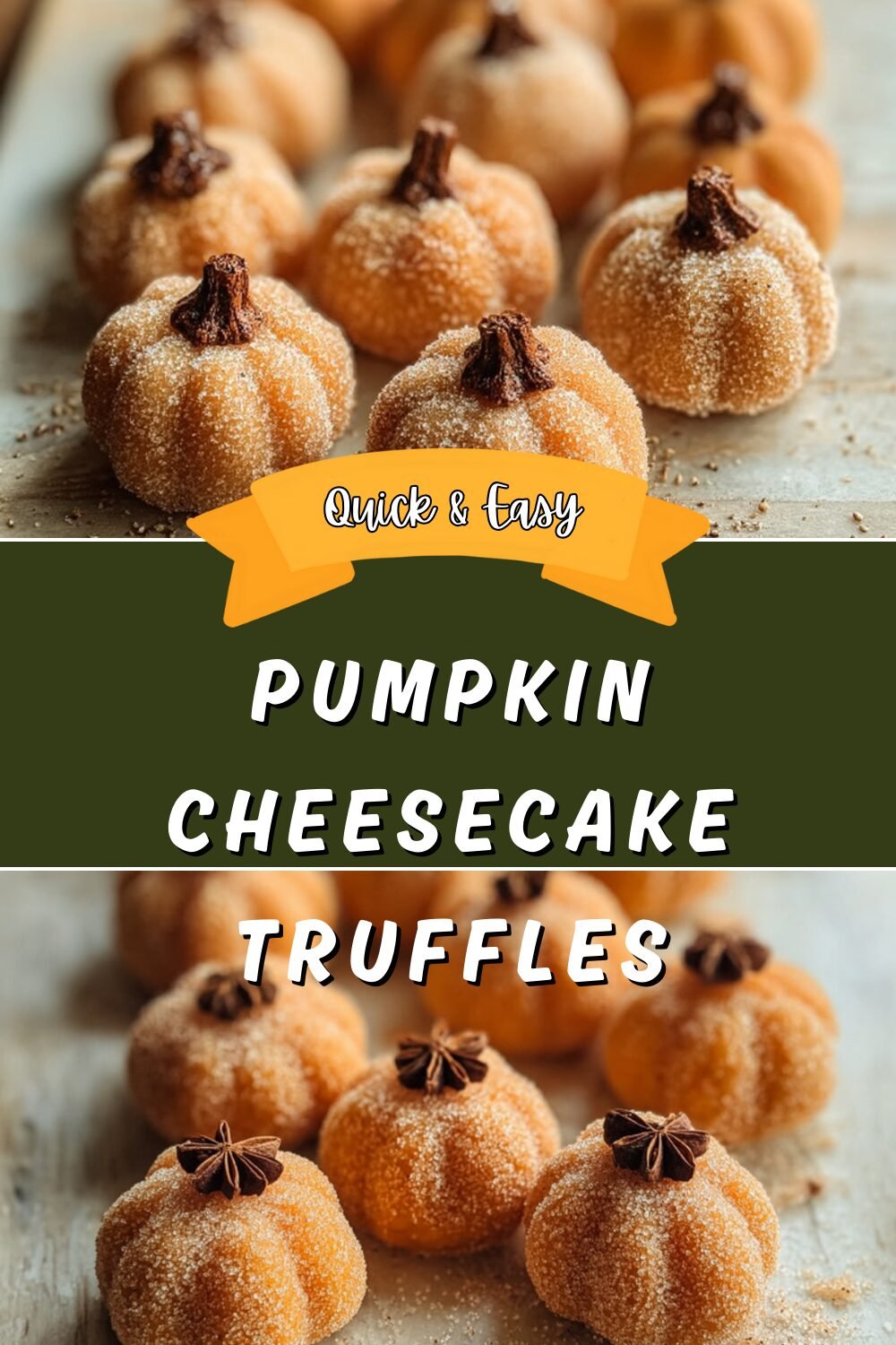 Pumpkin Cheesecake Truffles Recipe With Spiced Autumn Flavors 7 Pumpkin Cheesecake Truffles