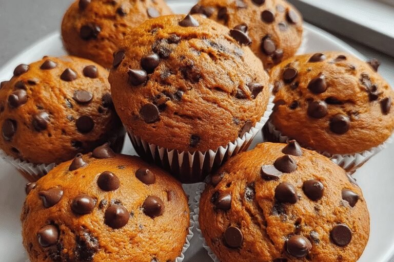 Pumpkin Chocolate Chip Muffins 2.Png
