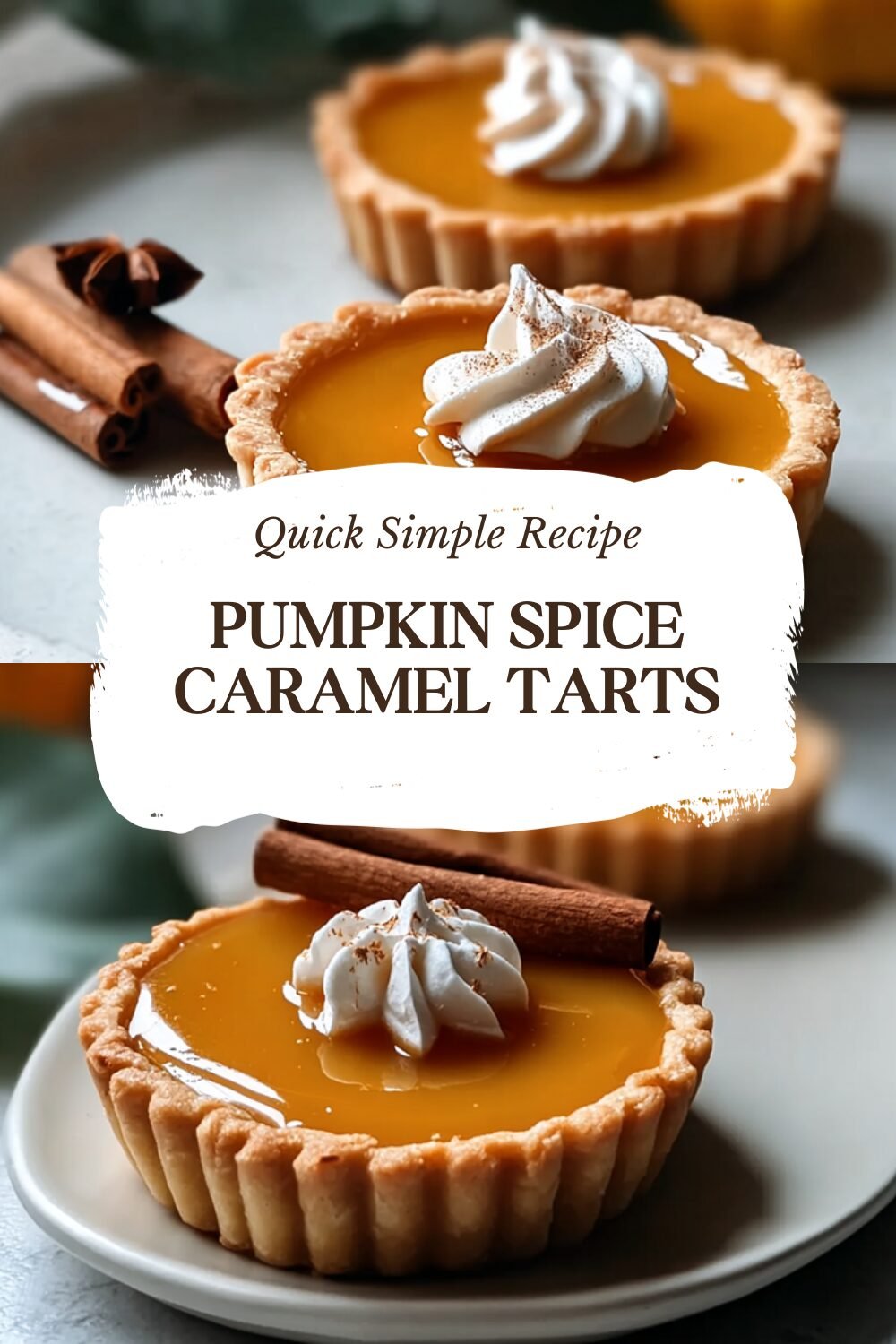 Pumpkin Caramel Tart With Crunchy Candied Walnuts Recipe 7 Pumpkin Spice Caramel Tarts