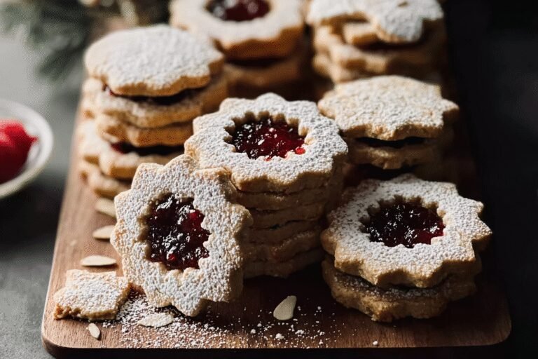 Raspberry Almond Linzer Cookies 96.Png