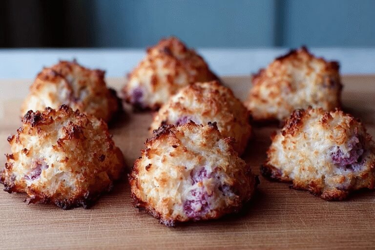 Raspberry Coconut Macaroons Cookies 64.Png