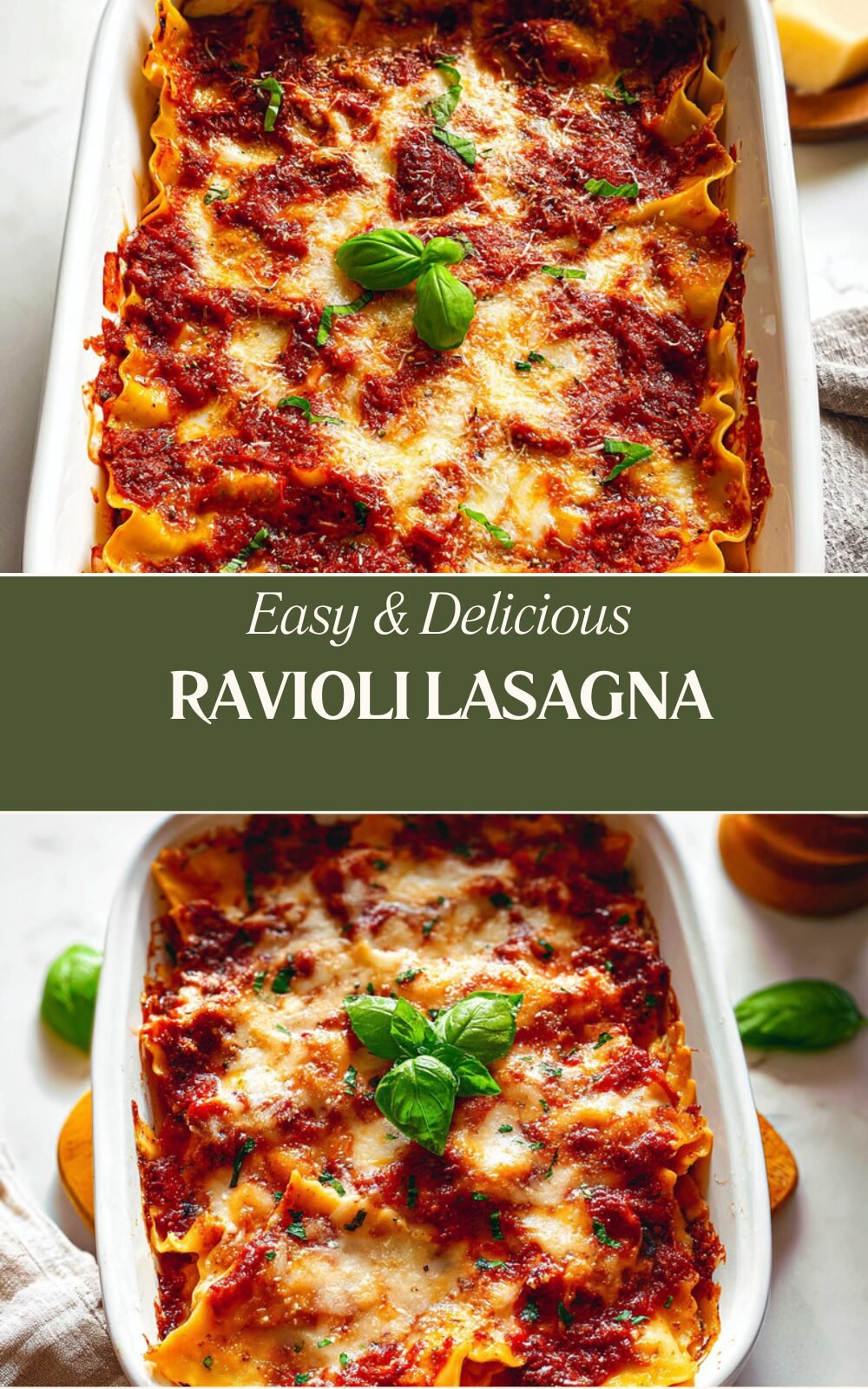 Easy Ravioli Lasagna Recipe For Quick And Flavorful Dinners 4 Ravioli Lasagna
