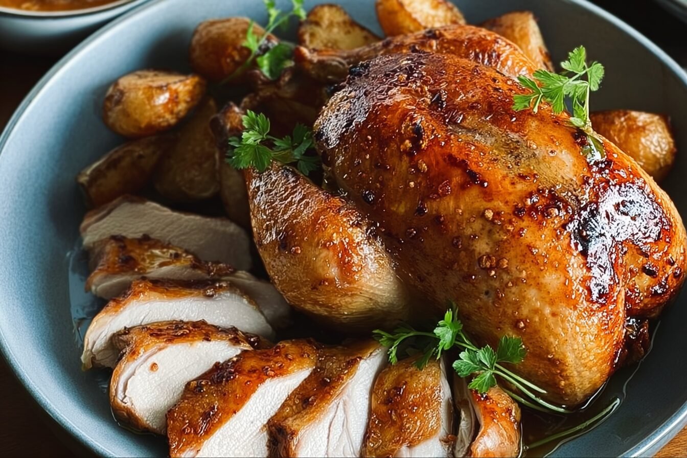 Salt And Pepper Roast Chicken