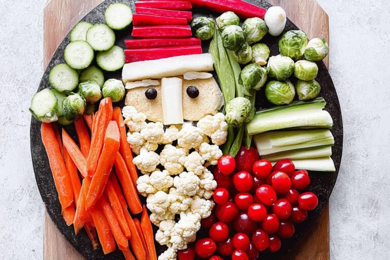 Santa Veggie Tray 41.Png
