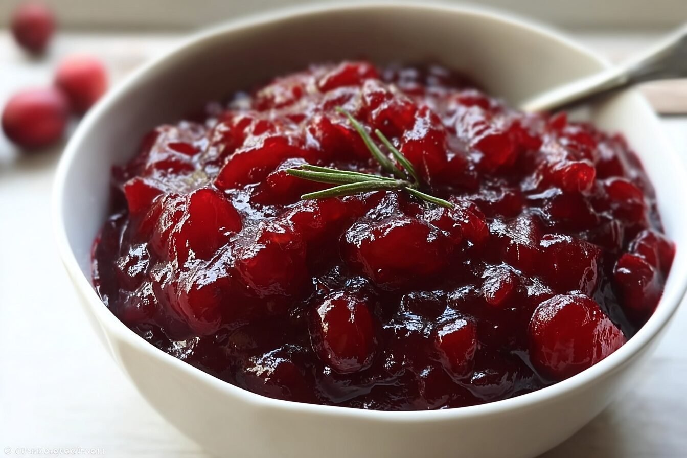 Slow Cooker Cranberry Sauce