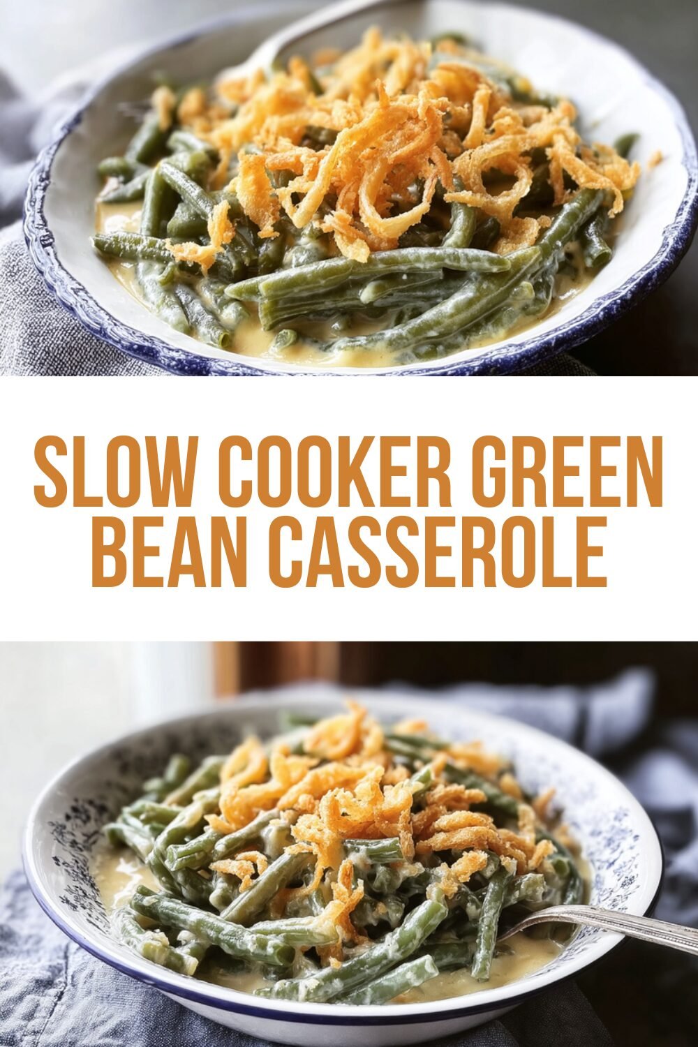Slow Cooker Green Bean Casserole