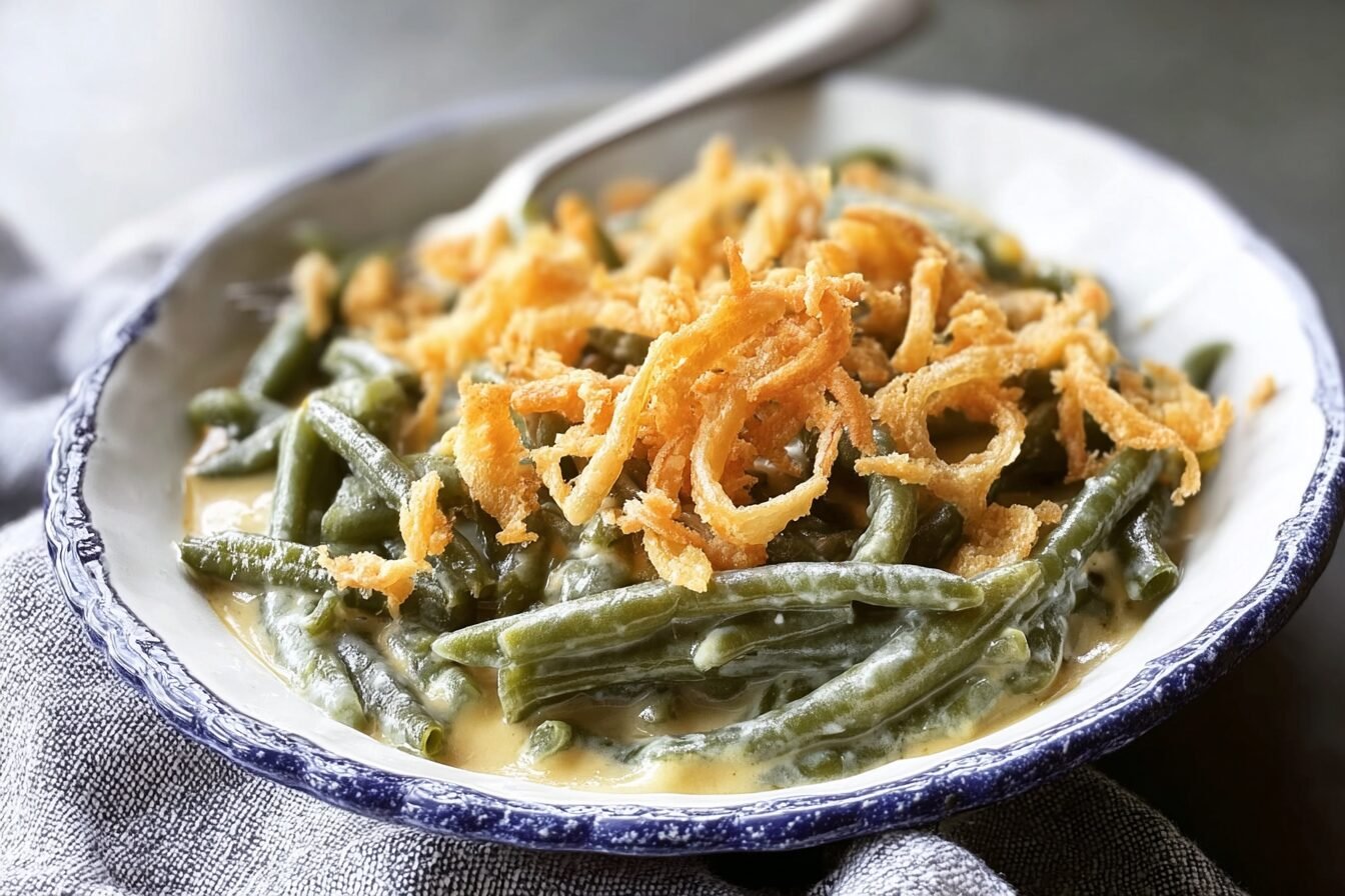Slow Cooker Green Bean Casserole