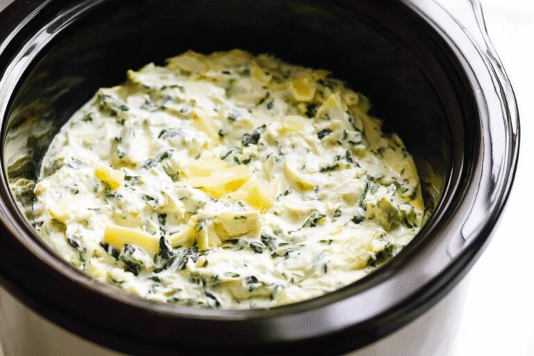 Slow Cooker Spinach Artichoke Dip 42.Png