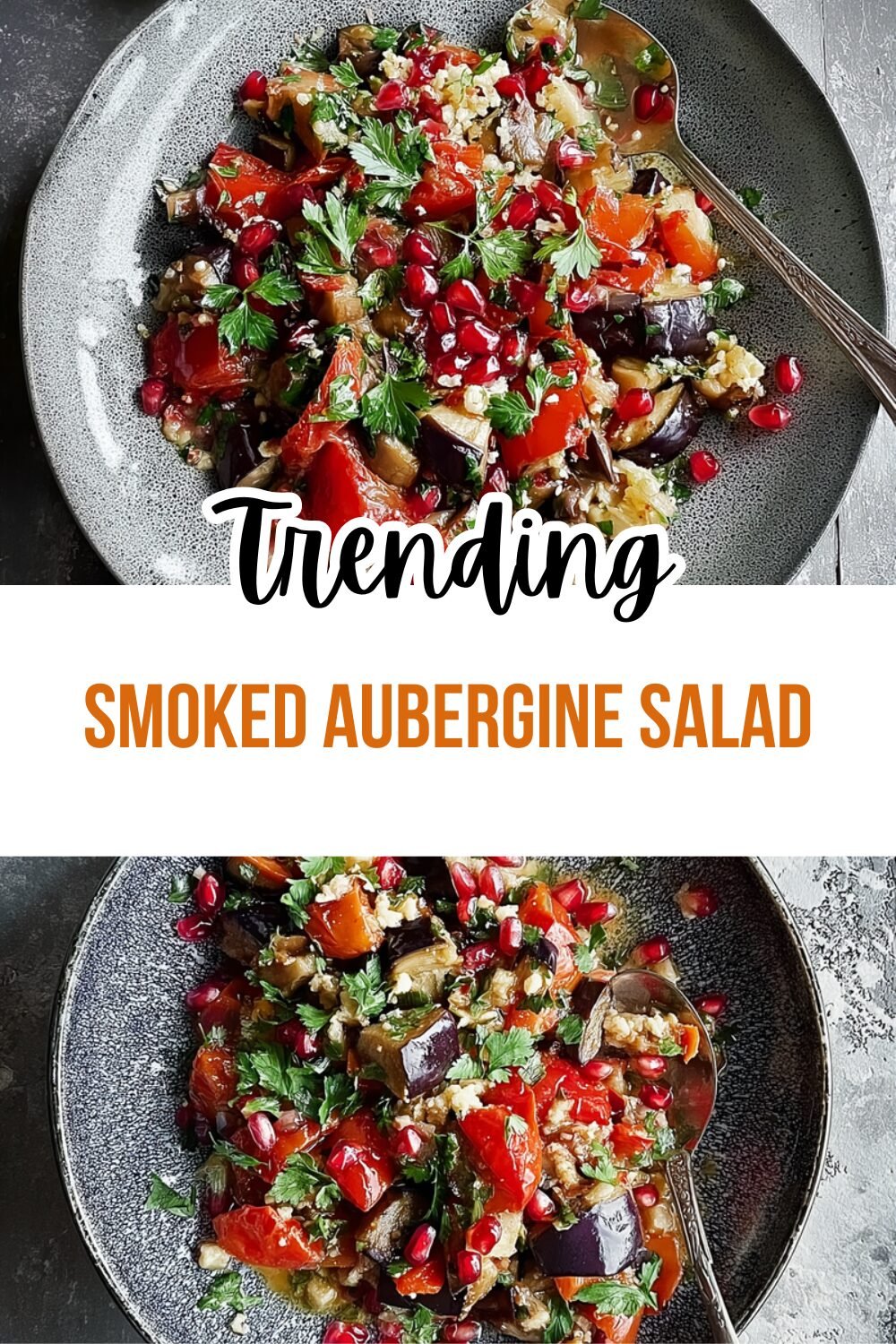 Smoked Aubergine Salad