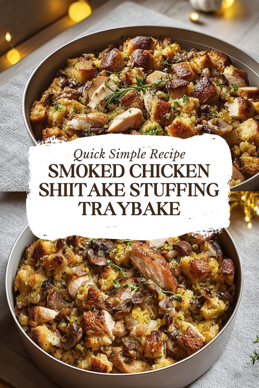 Mushroom Stuffed Chicken Breast Recipe For Simple Flavorful Meals 7 Smoked Chicken Shiitake Stuffing Traybake