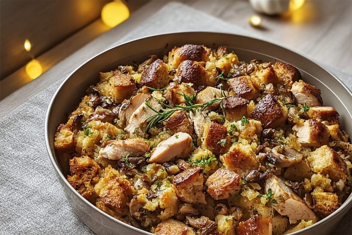 Mushroom Stuffed Chicken Breast Recipe For Simple Flavorful Meals 6 Smoked Chicken Shiitake Stuffing Traybake