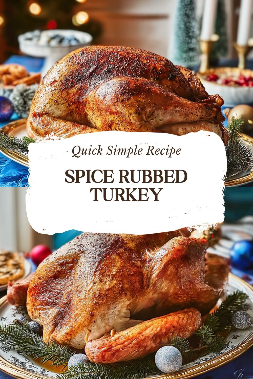 Homemade Turkey Rub Recipe For Flavorful And Juicy Meat 7 Spice Rubbed Turkey