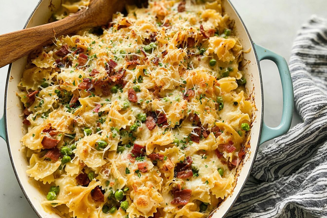 Stanley Tucci Pasta Casserole Recipe With Creamy Cheese And Tomato Sauce 6 Stanley Tucci Pasta Casserole