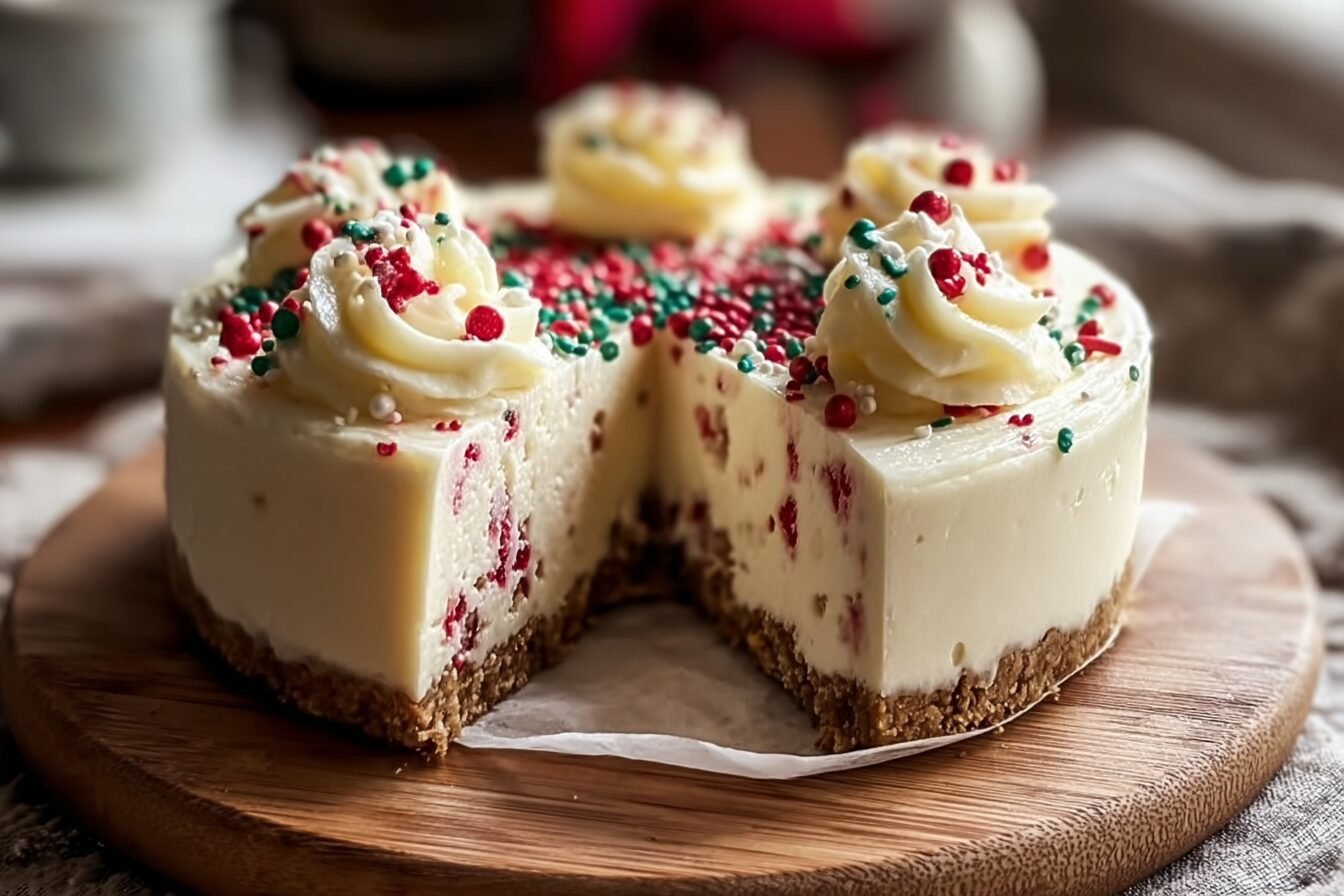 Sugar Cookie Cheesecake