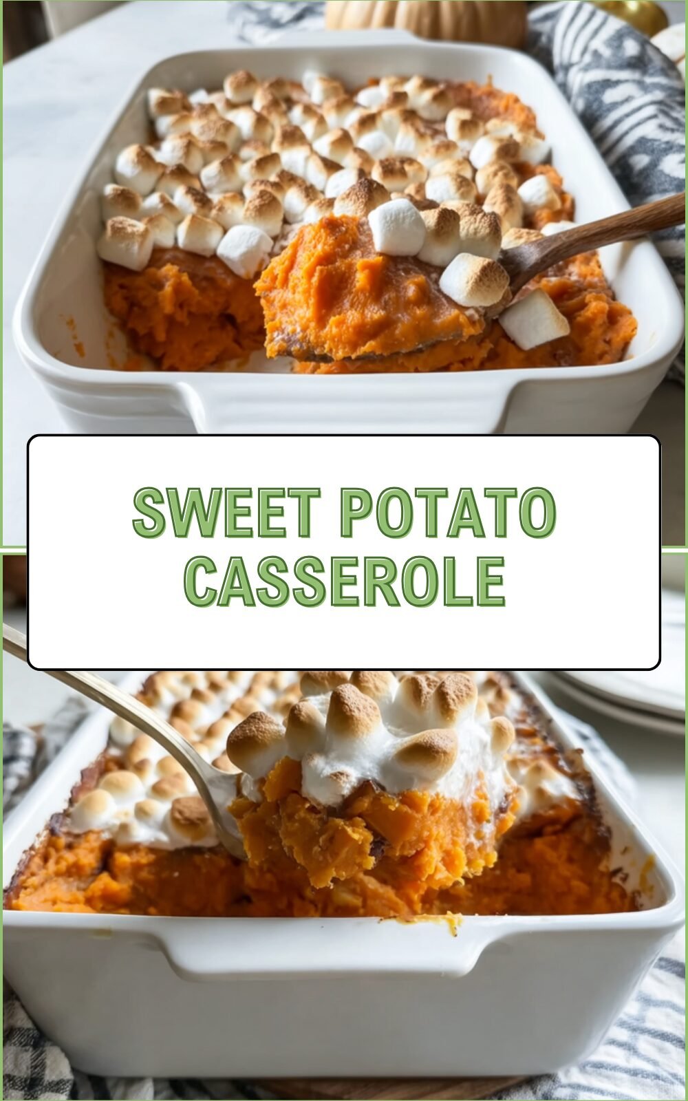 Sweet Potato Casserole Recipe With Classic And Crunchy Topping Options 7 Sweet Potato Casserole