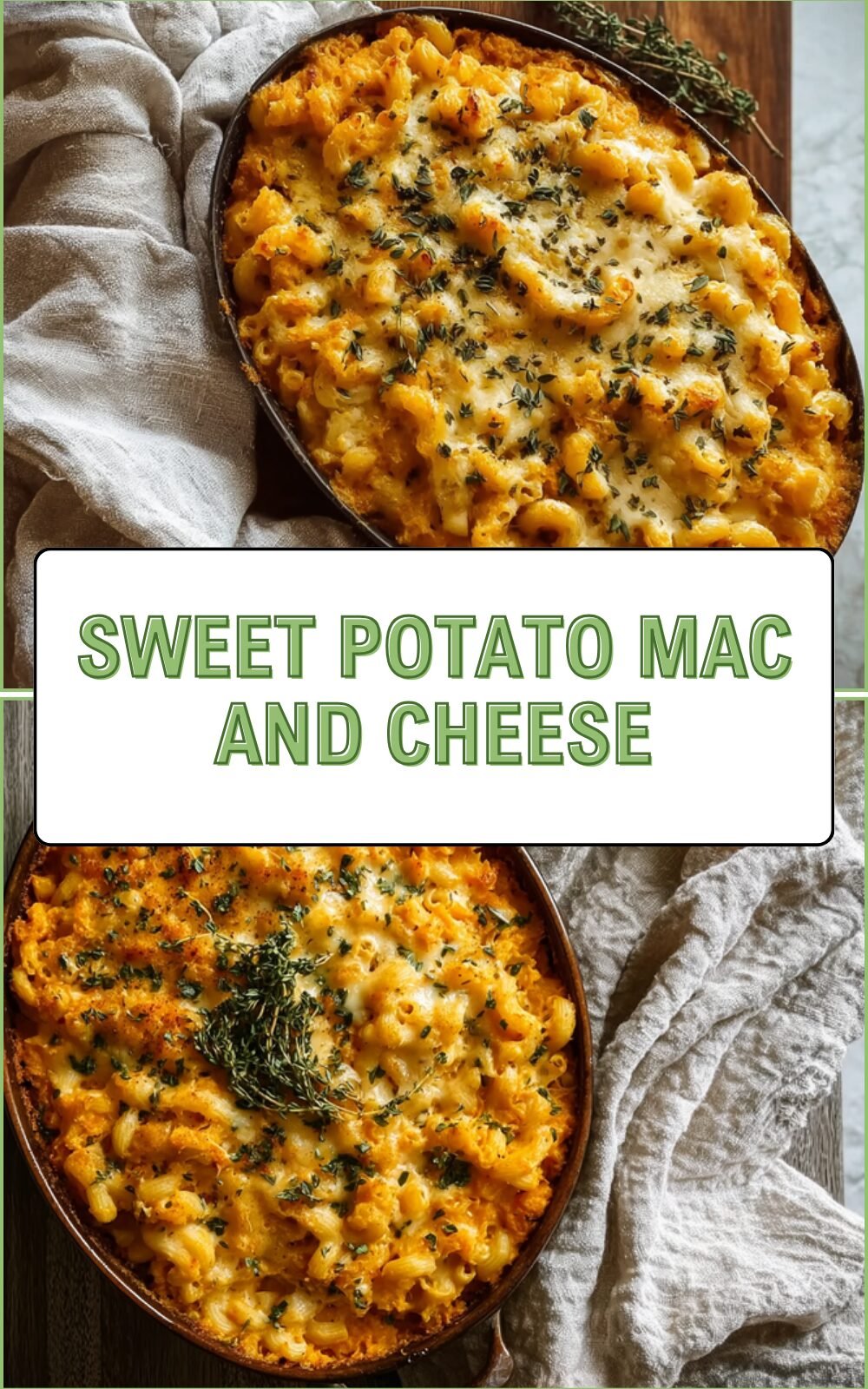 Sweet Potato Mac And Cheese