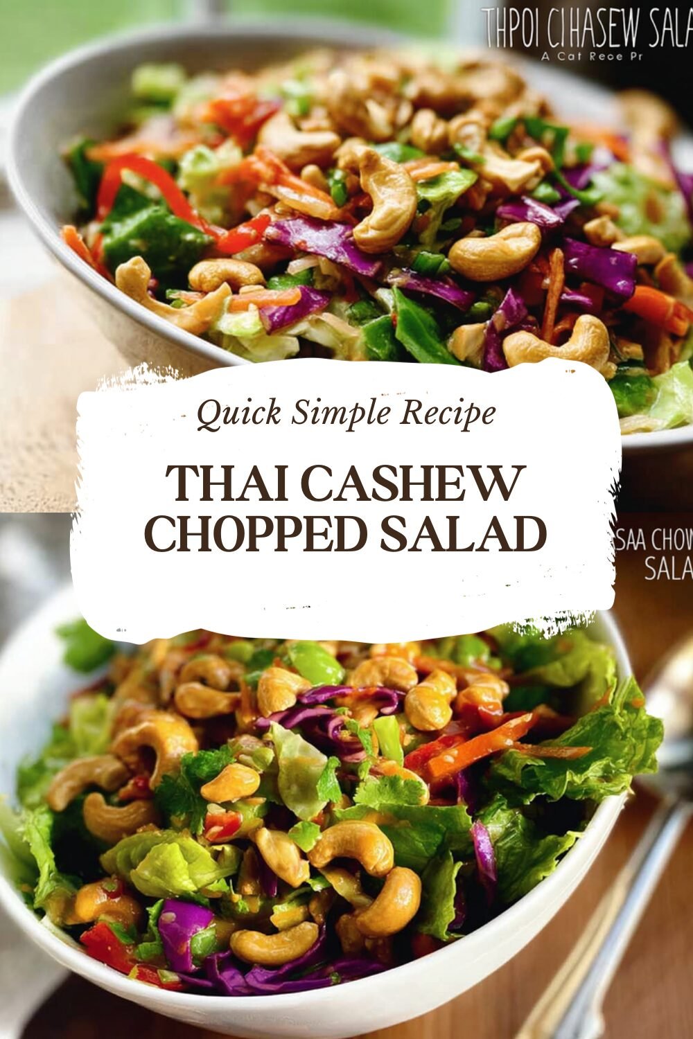 Thai Cashew Chopped Salad
