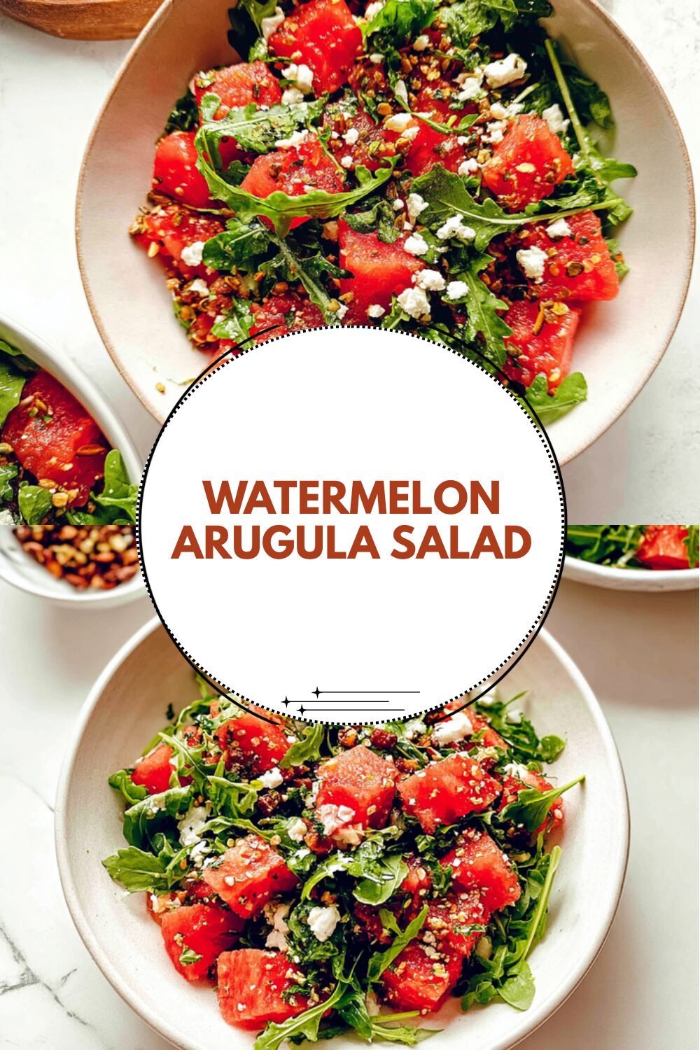 Watermelon Arugula Salad