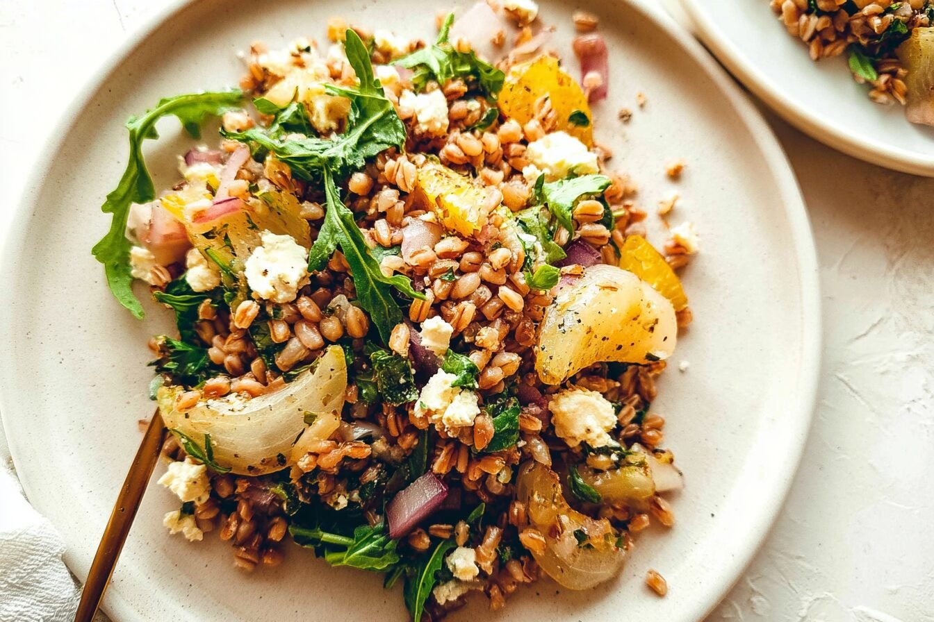 Winter Farro Salad