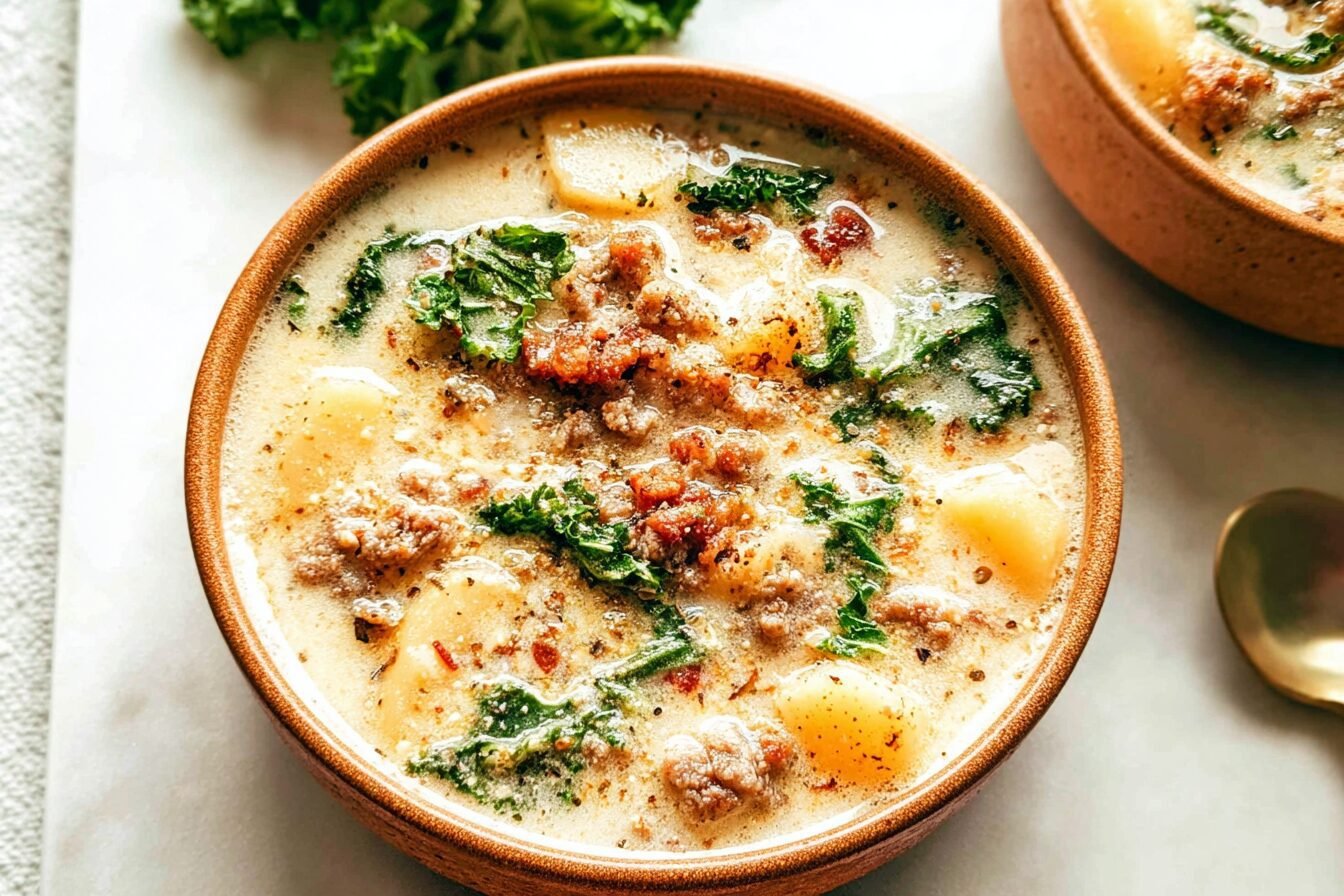 Zuppa Toscana Soup Recipe Easy And Creamy With Sausage And Potatoes 6 Zuppa Toscana
