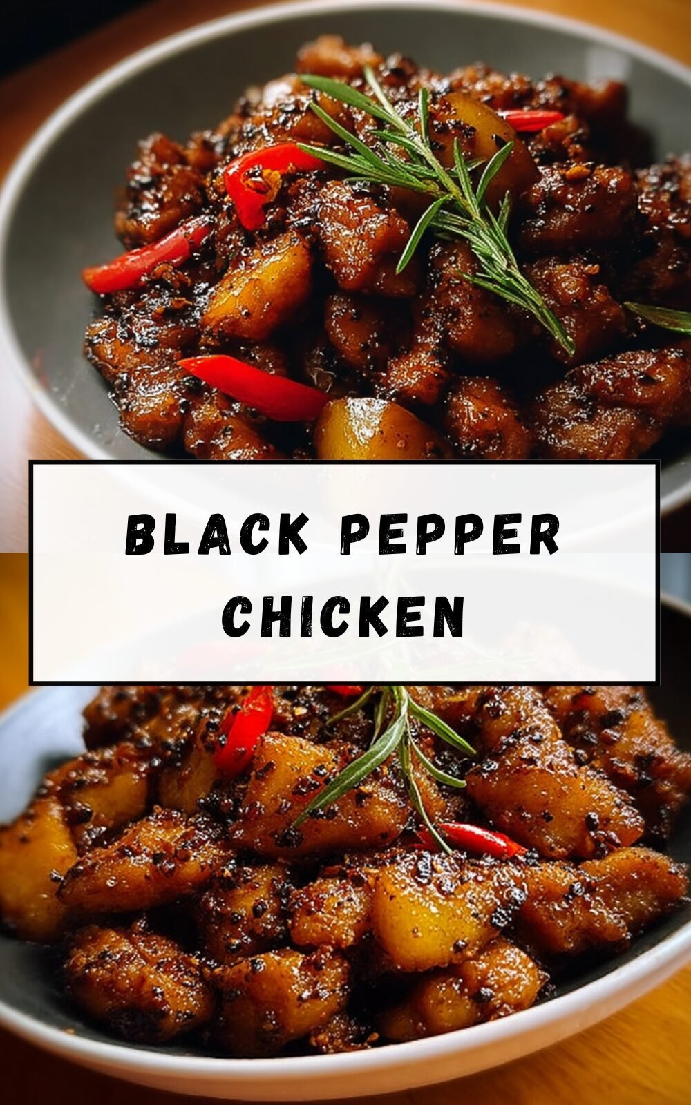 Black Pepper Chicken