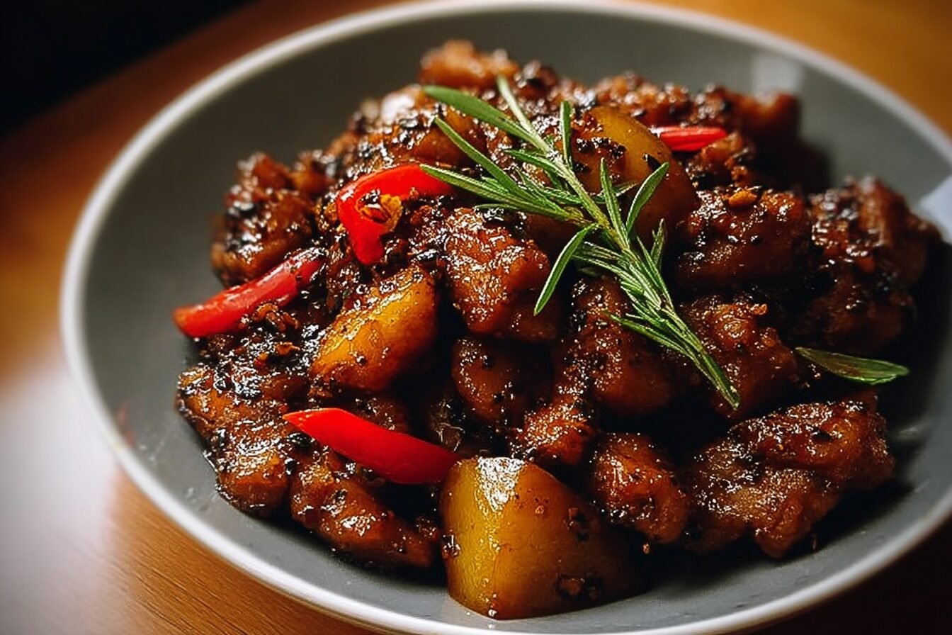 Black Pepper Chicken