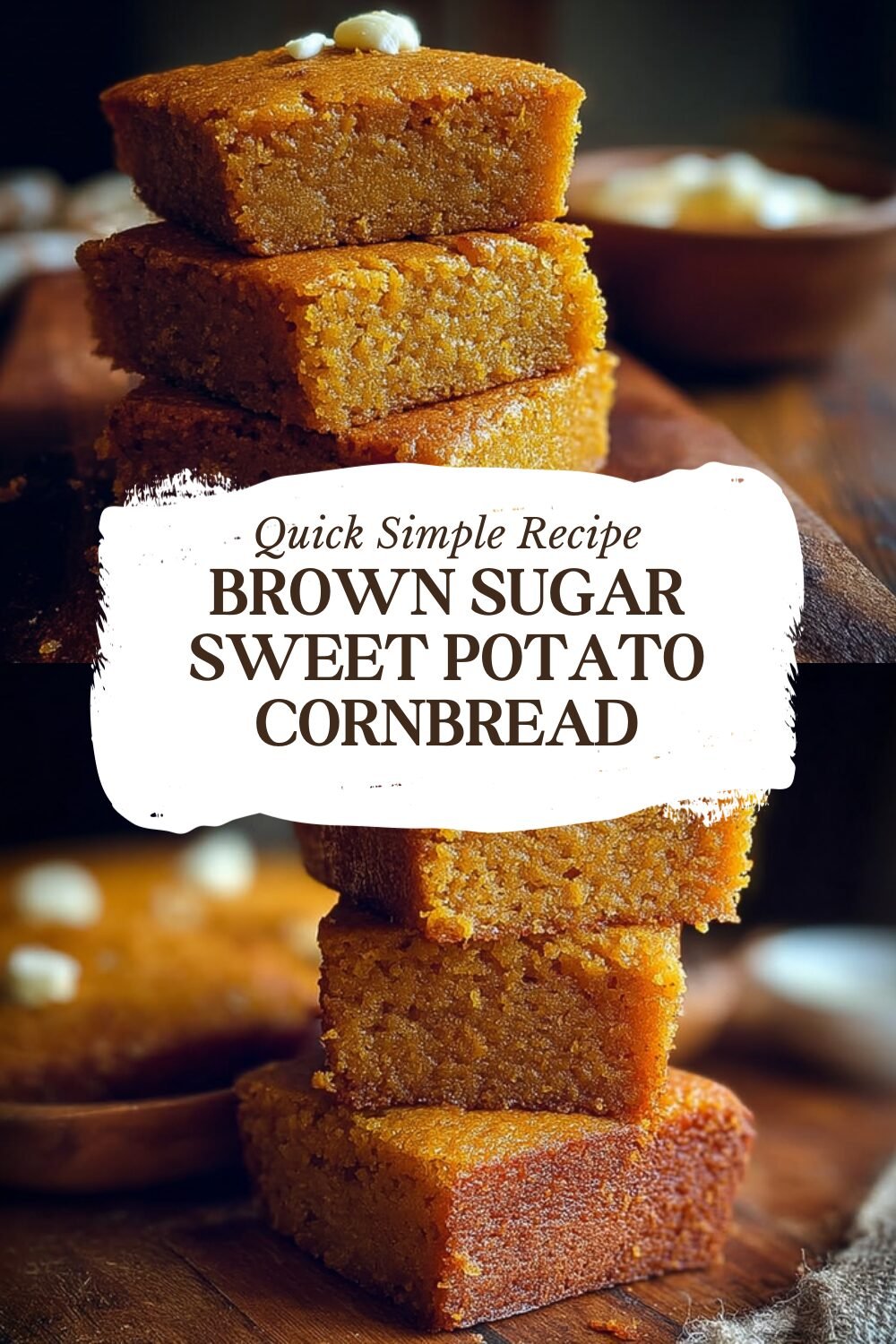 Brown Sugar Sweet Potato Cornbread