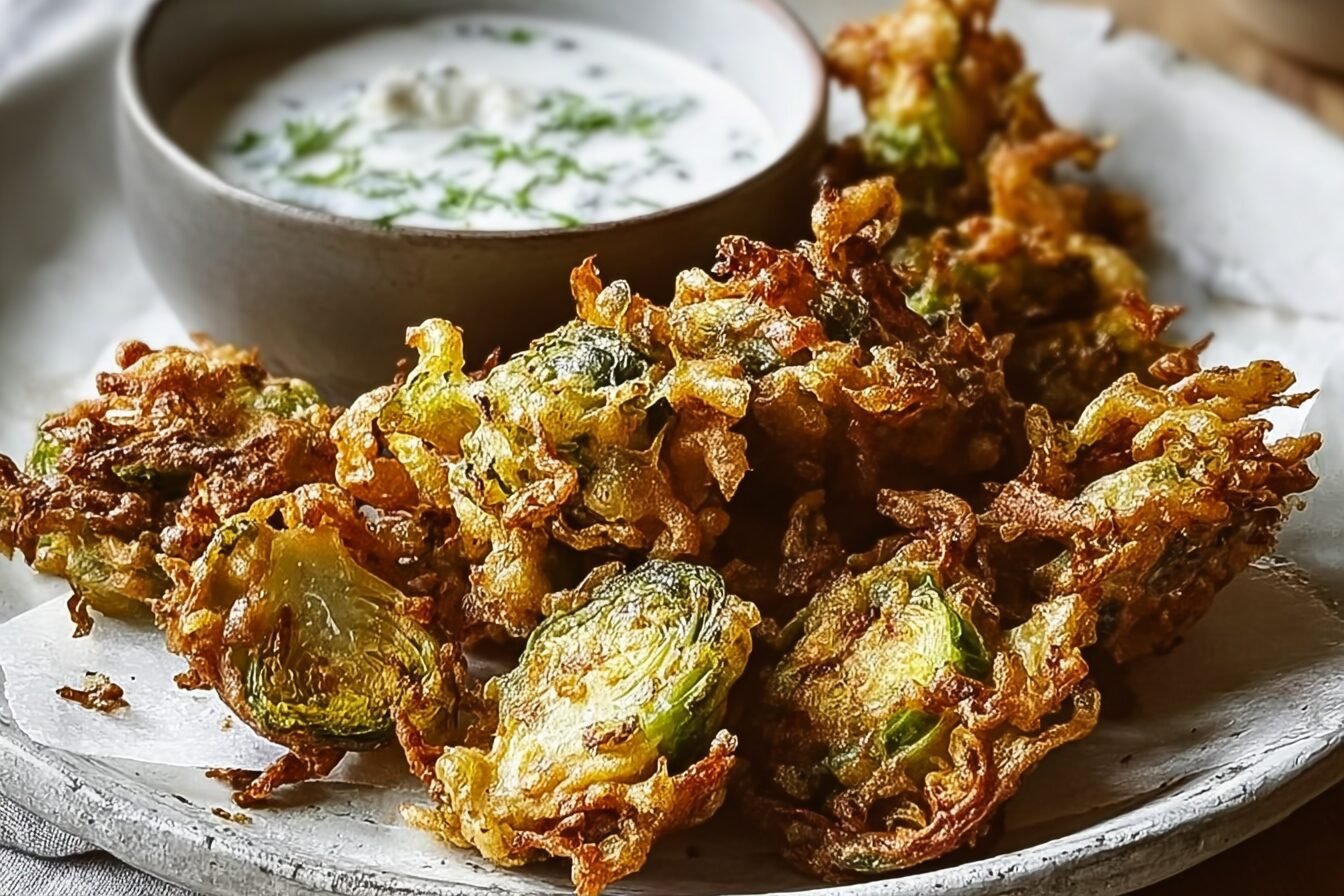 Brussels Sprouts Bhajis