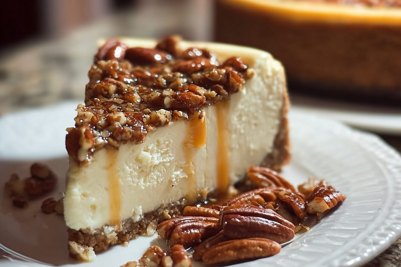 Butter Pecan Cheesecake