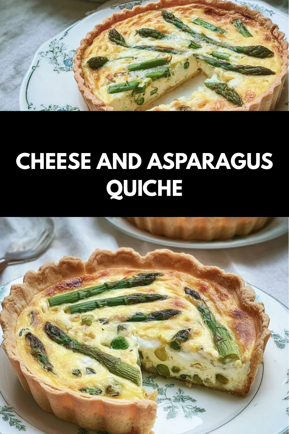Cheese And Asparagus Quiche