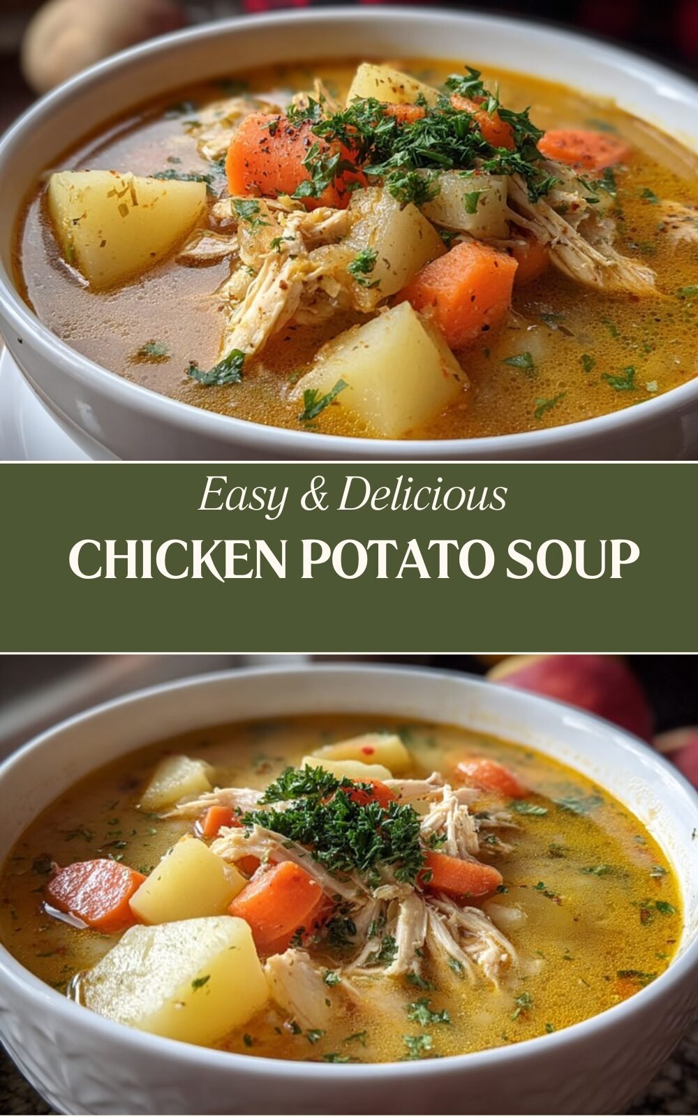 Chicken Potato Soup Recipe For A Hearty Homemade Meal 7 Chicken Potato Soup