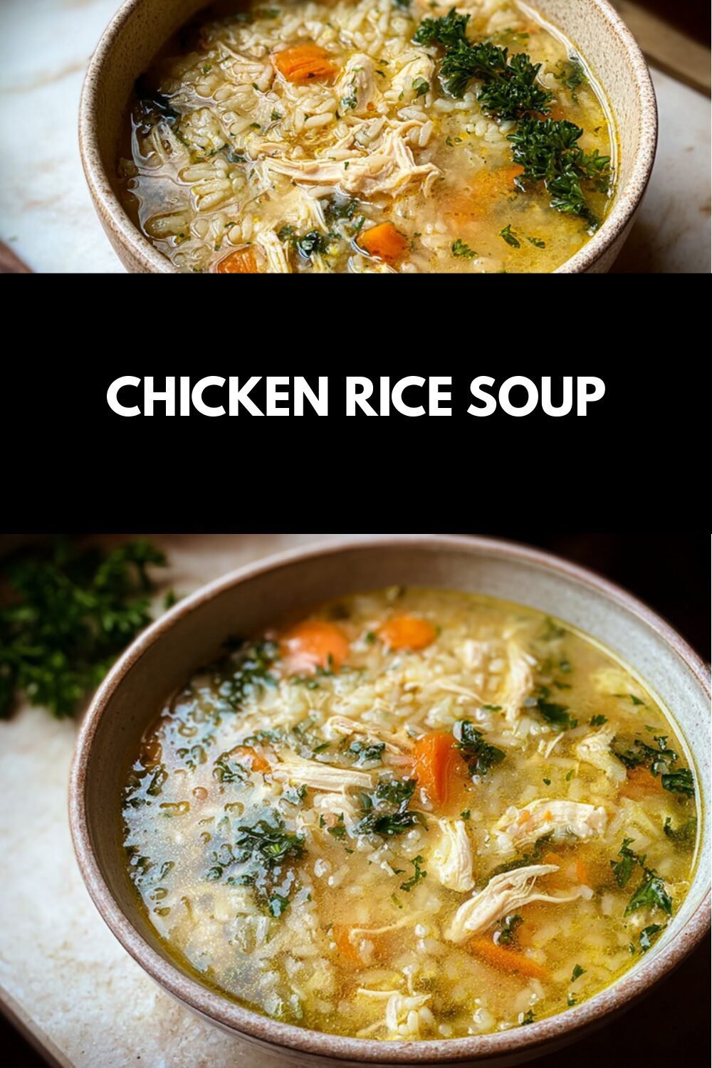 Chicken Rice Soup
