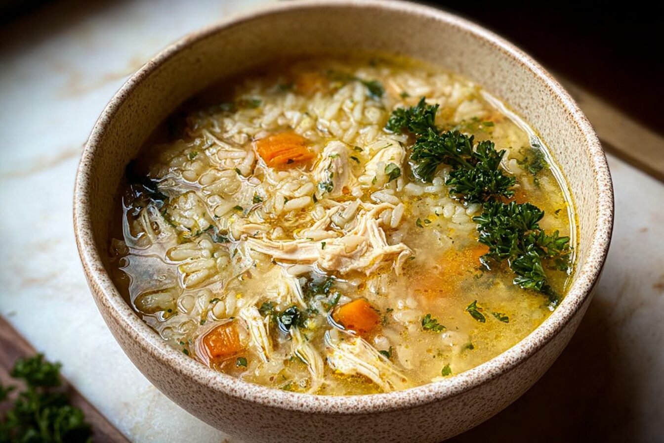 Chicken Rice Soup