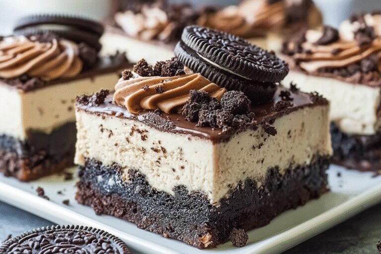 Chocolate Cookies And Cream Cheesecake Bars 89.Png
