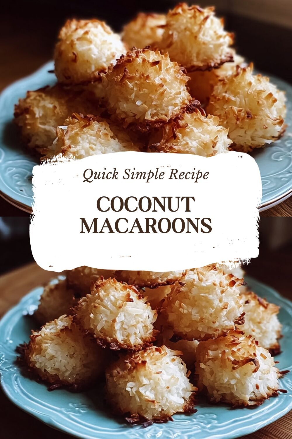 Coconut Macaroons Recipe: Easy Chewy Cookies Dipped In Chocolate 7 Coconut Macaroons