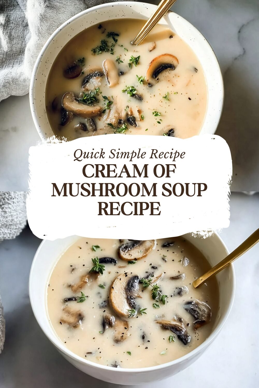 Cream Of Mushroom Soup Recipe
