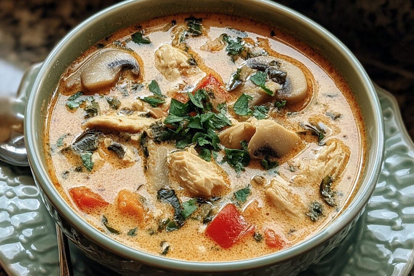 Creamy Cajun Chicken Soup