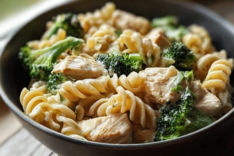 Creamy Chicken Broccoli Rotini Pasta 35.Png