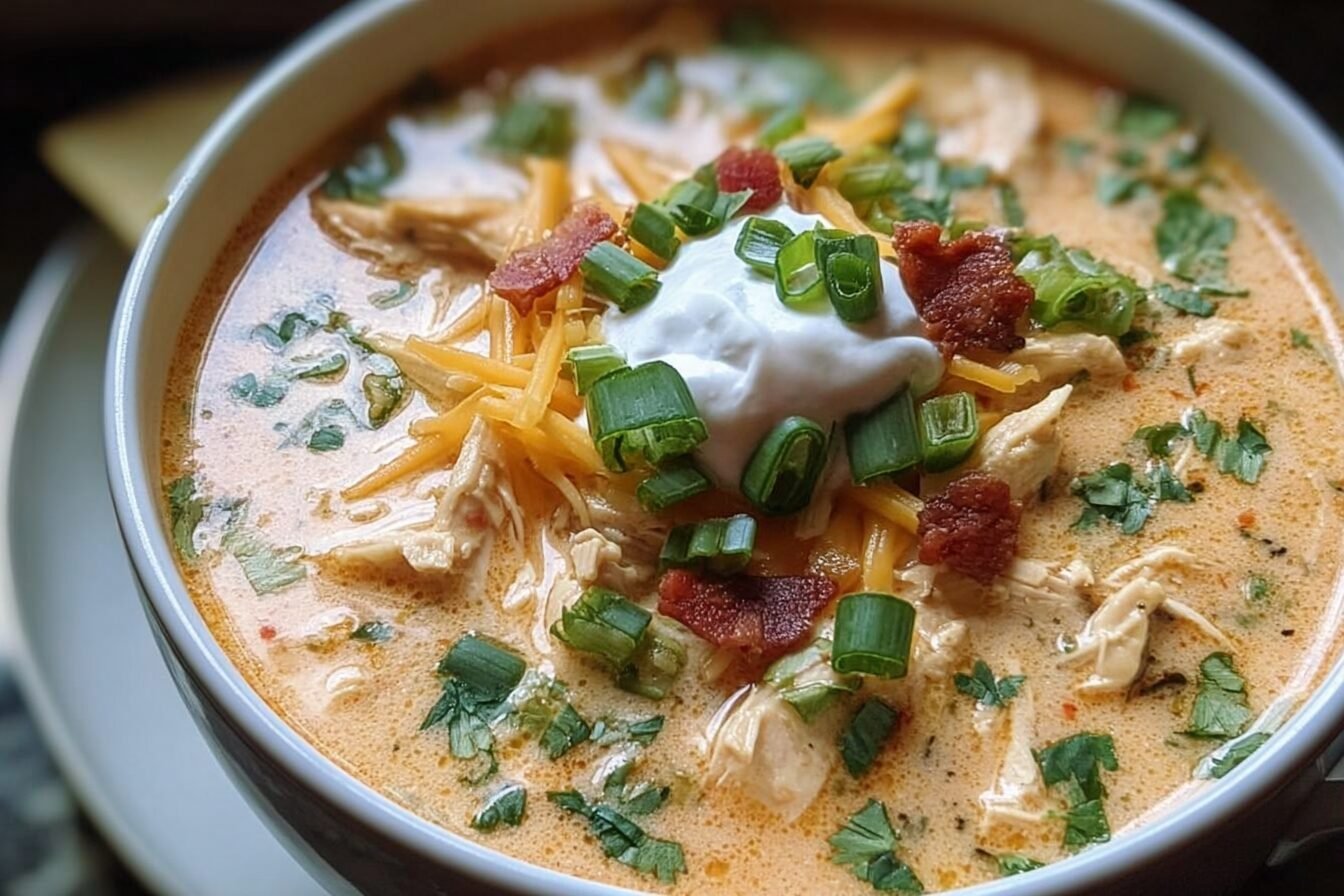 Creamy Chicken Enchilada Soup