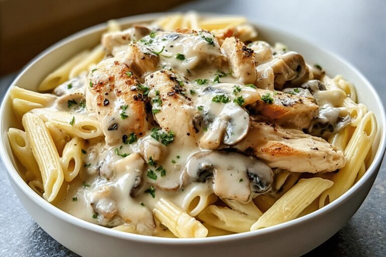 Creamy Chicken Mushroom Pasta 7.Png