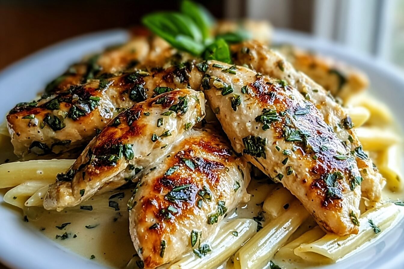 Creamy Garlic Herb Chicken