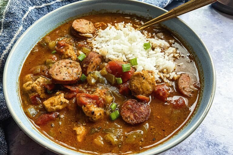 Creole Chicken And Sausage Gumbo 12.Png