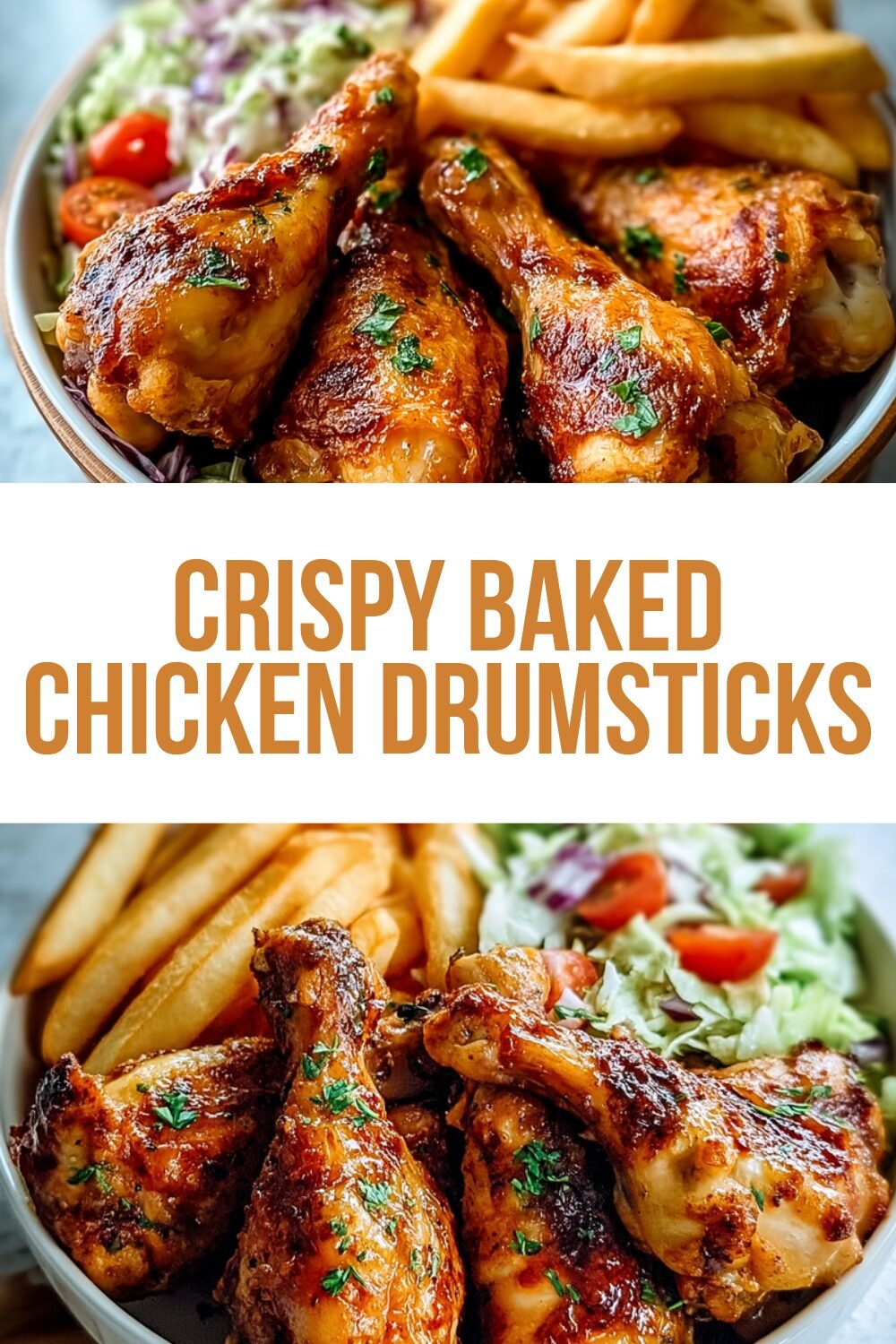 Crispy Baked Chicken Drumsticks