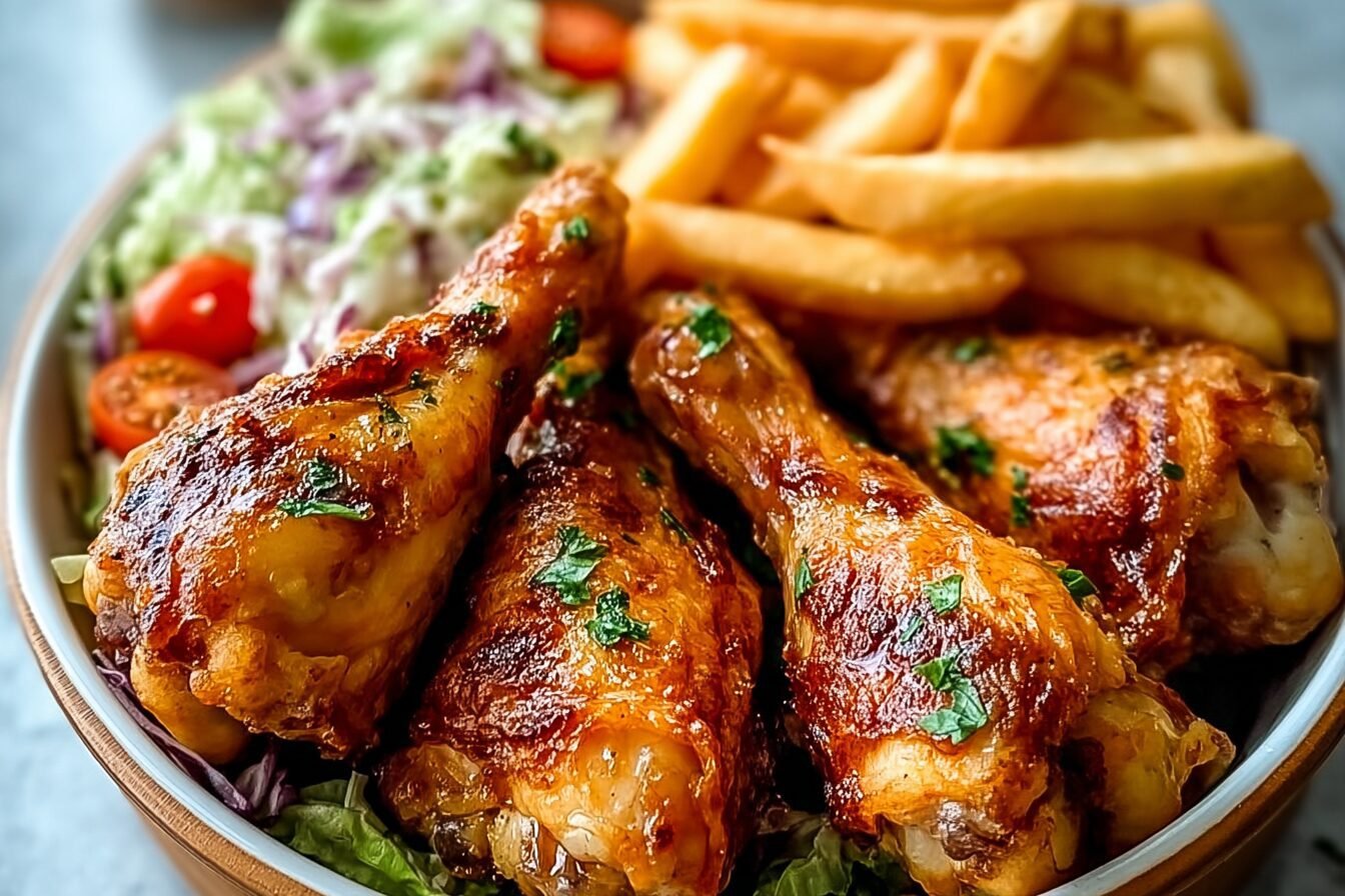 Crispy Baked Chicken Drumsticks