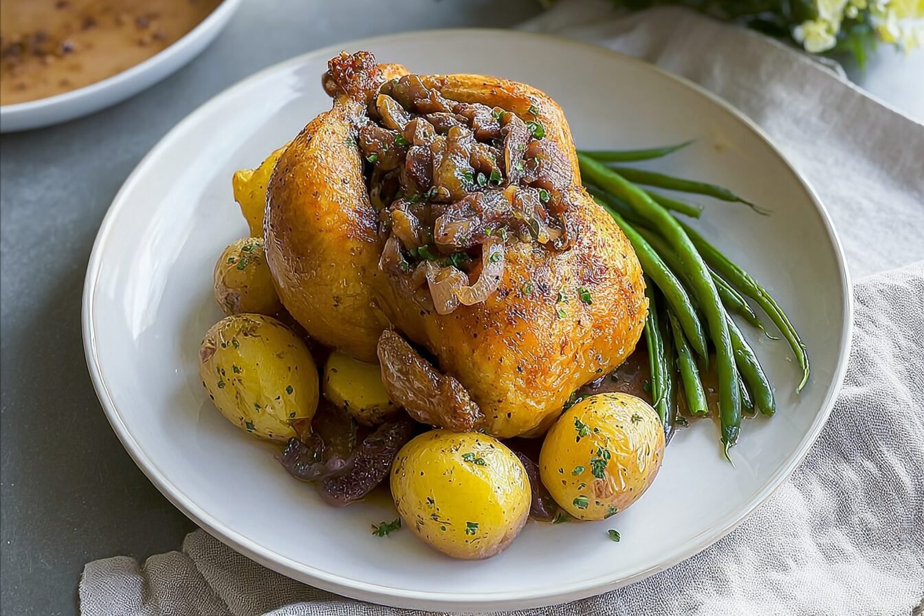 Crispy Cornish Hen Air Fryer