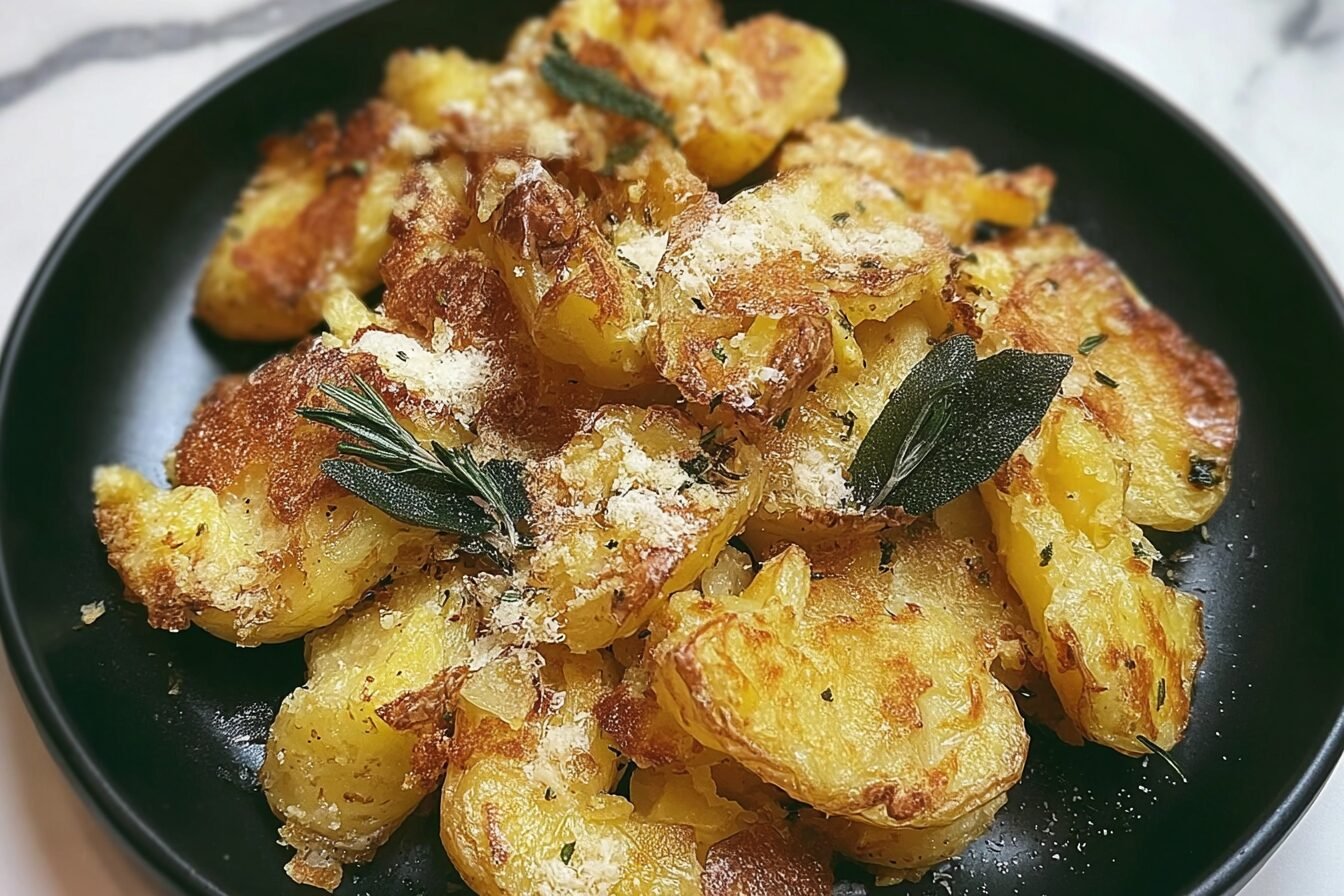 Crispy Smashed Potatoes
