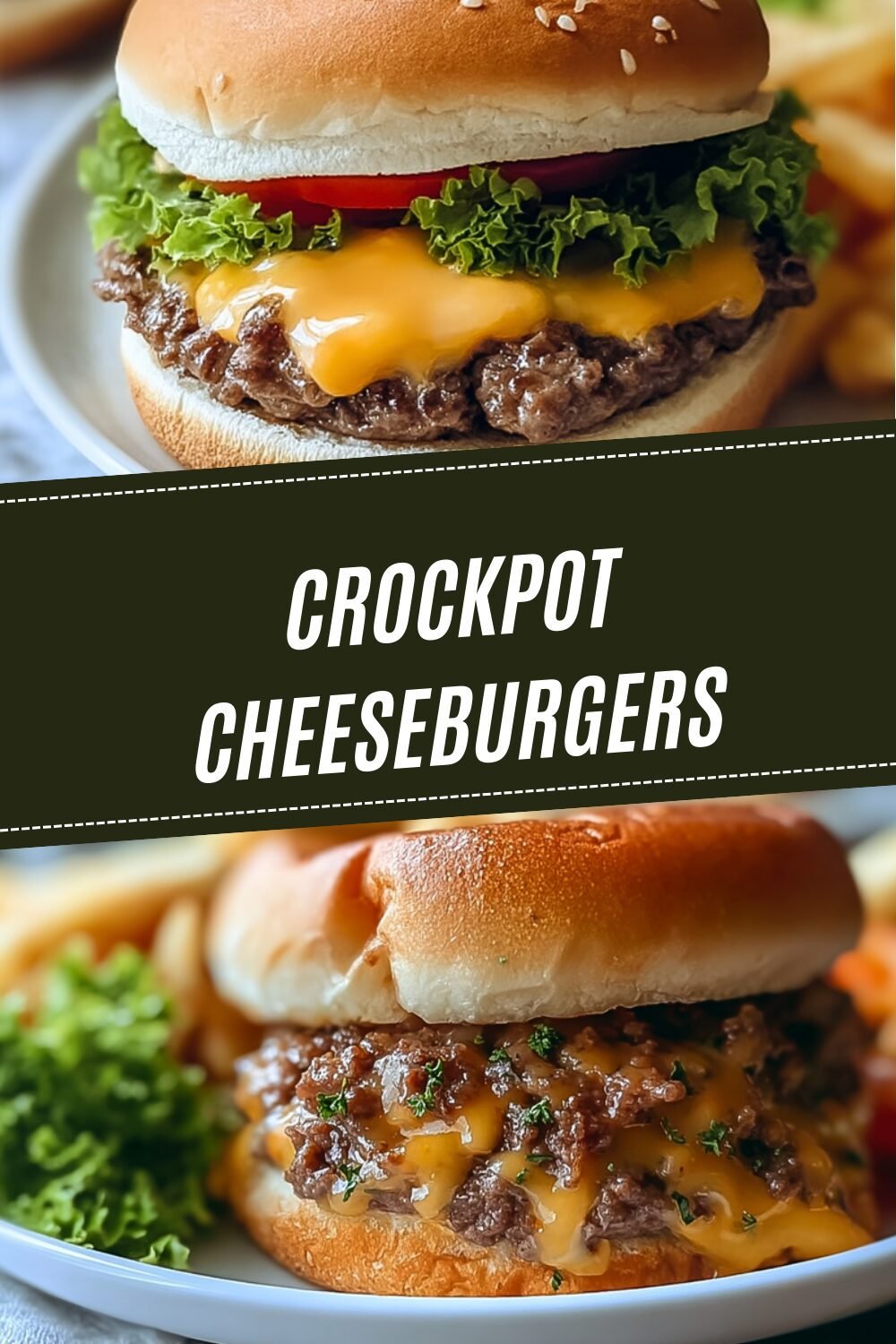Crockpot Cheeseburgers
