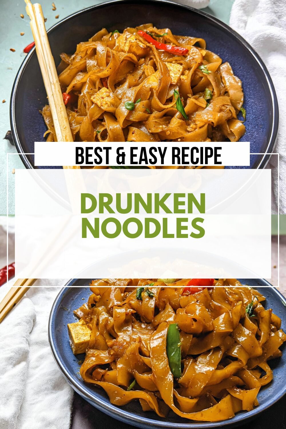 Drunken Noodles Recipe Classic Thai Pad Kee Mao With Bold Flavors 7 Drunken Noodles