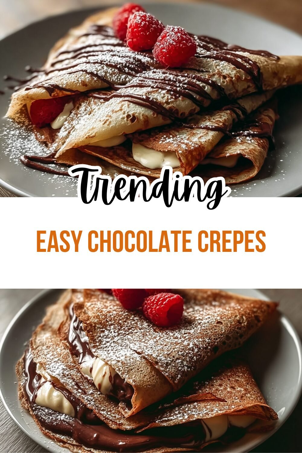 Easy Chocolate Crepes Recipe For Quick Fluffy Crepes With Simple Chocolate Sauce 4 Easy Chocolate Crepes
